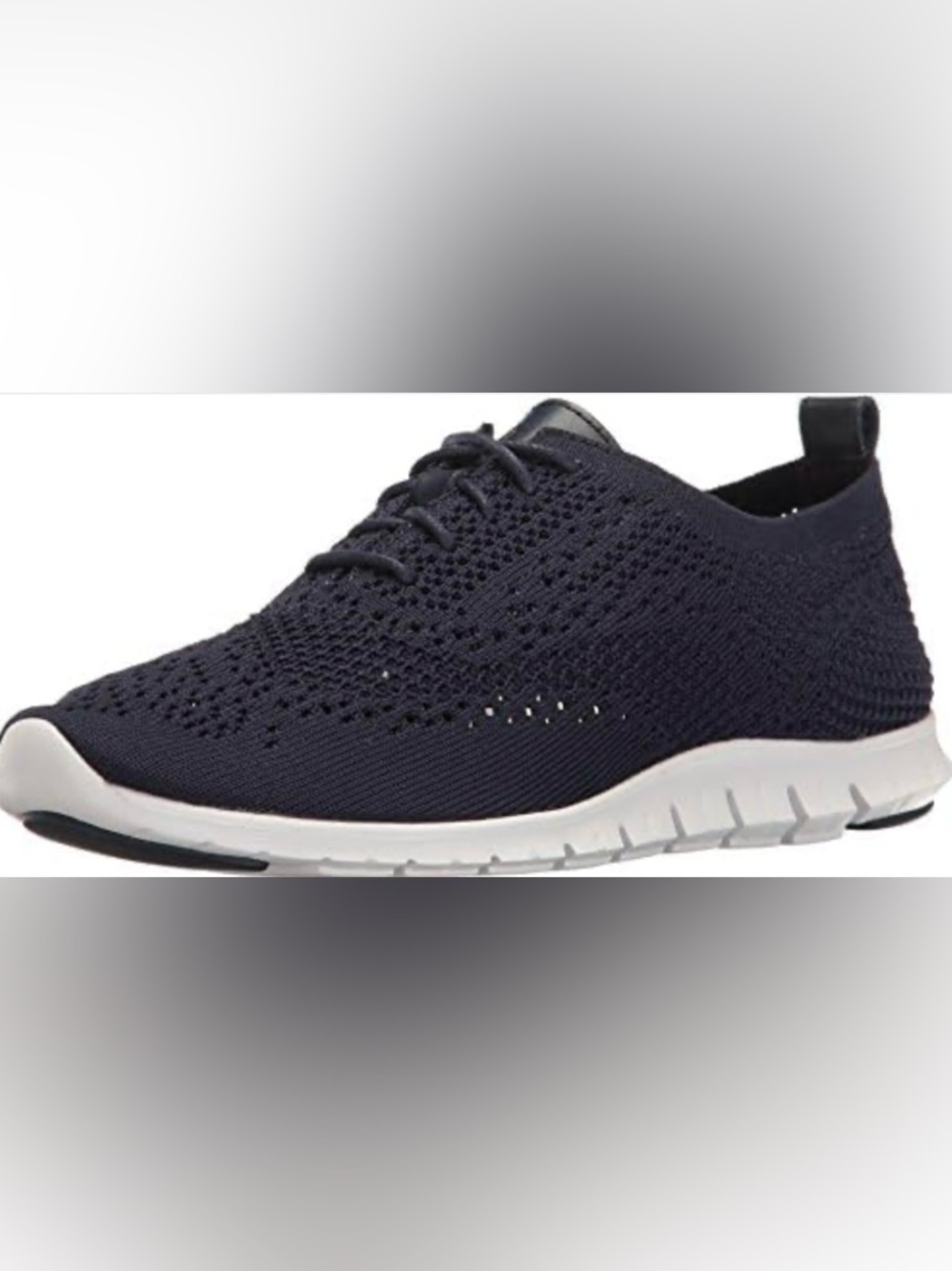 Cole Haan Zerogrand St Ox Marine Blue Knt Sneakers - Picture 2 of 7